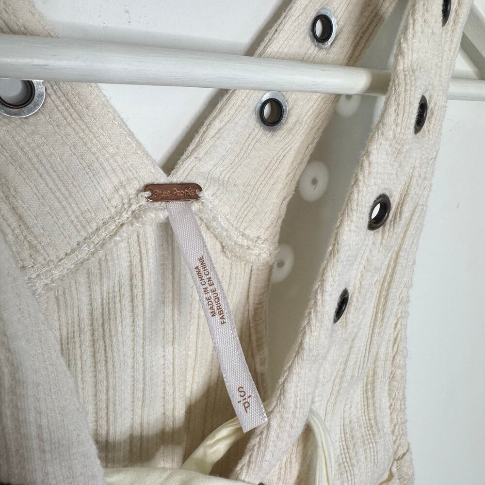 FREE PEOPLE | Little Gingy Lace Up Tank‎ Top | S - Picture 4 of 6